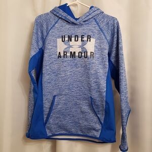 Under Armour ladies loose medium hoodie 2 tone blue